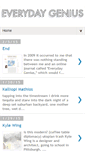 Mobile Screenshot of everyday-genius.com